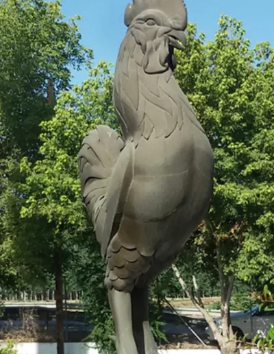 Escultura Monumental “El Gallo” – J.M Moreno